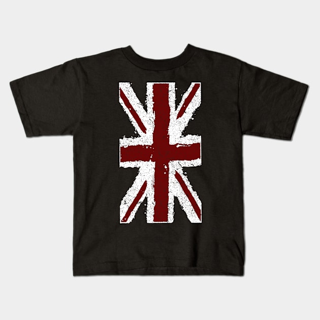 Union Jack Flag - England Great Britain flag Kids T-Shirt by Streetwear KKS